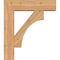 Ekena Millwork Westlake Block Smooth Bracket w/ Offset Brace, Western Red Cedar, 7 1/2"W x 28"D x 32"H BKT0806X28X32WTL05SWR - alternate 4